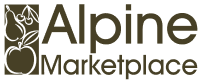 A theme logo of Alpine Marketplace
