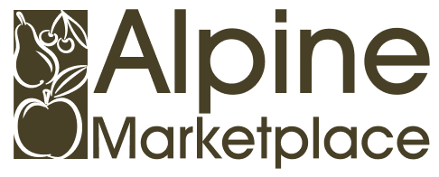 A theme logo of Alpine Marketplace